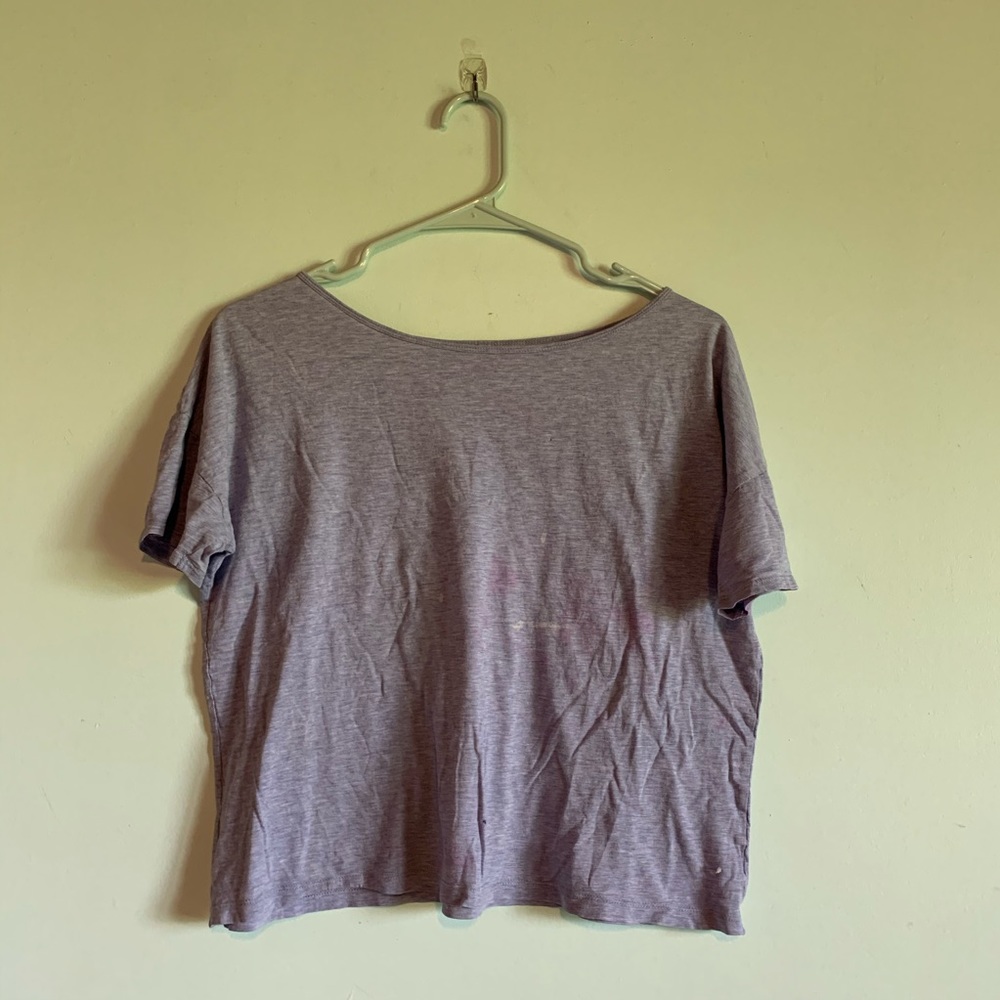 super cute cropped tee